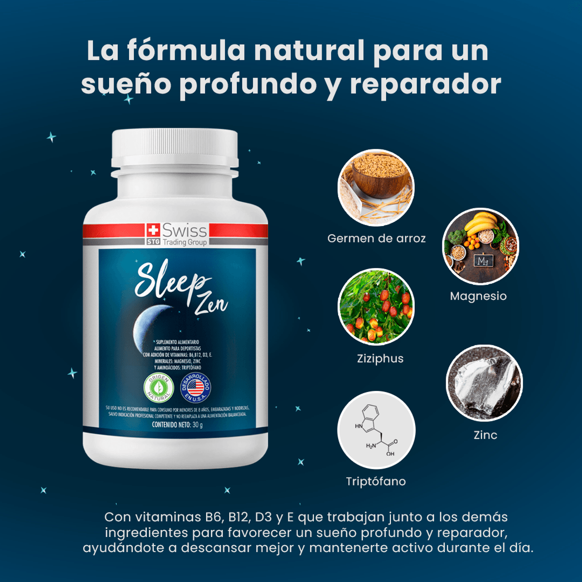 Sleep Zen | Cápsulas para el Insomnio